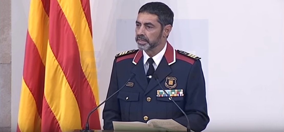 El major de los Mossos es investigado por sedición