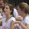 Imágenes del zumba solidario contra el cáncer de mama