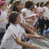 Imágenes del zumba solidario contra el cáncer de mama