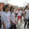 Imágenes del zumba solidario contra el cáncer de mama