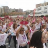 Imágenes del zumba solidario contra el cáncer de mama