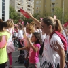 Imágenes del zumba solidario contra el cáncer de mama