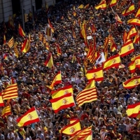 1 millón en la manifestación &#39;Todos somos Cataluña&#39;