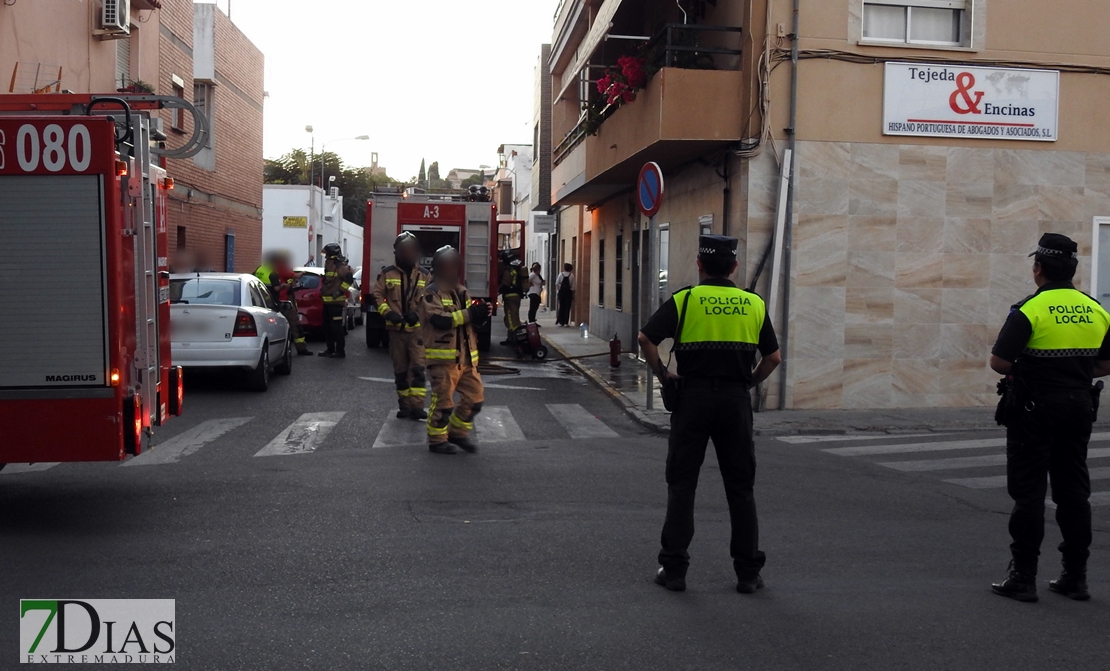 Incendio en una vivienda de San Roque