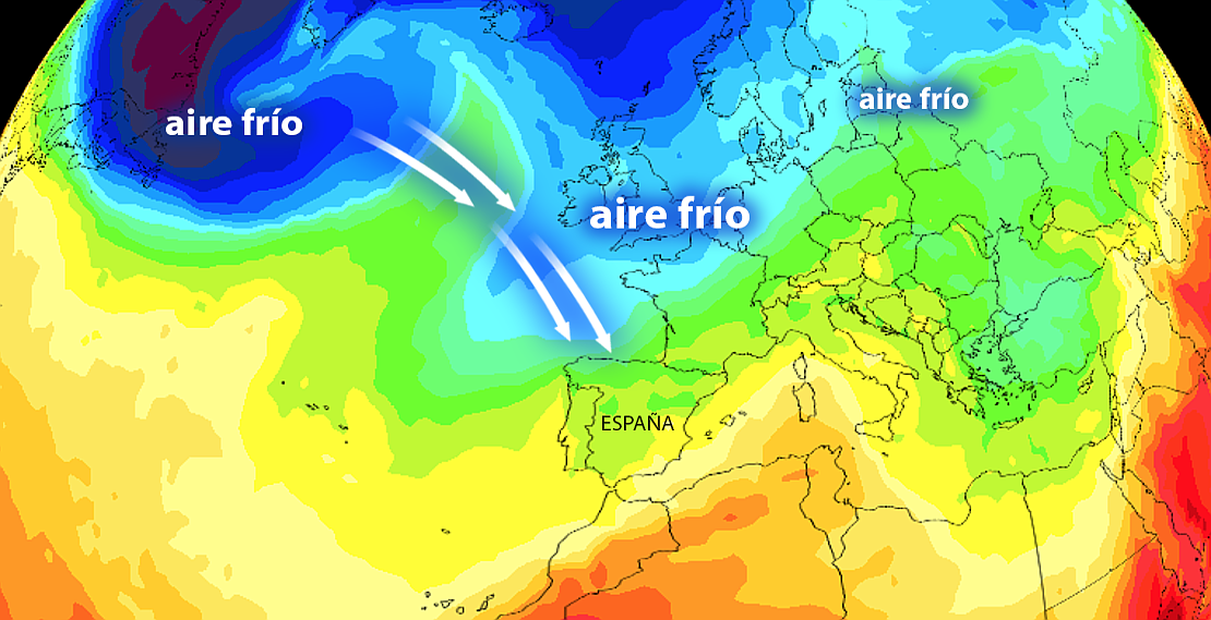 Tendencia fría a medio plazo para la península ¿Adiós definitivo al calor?