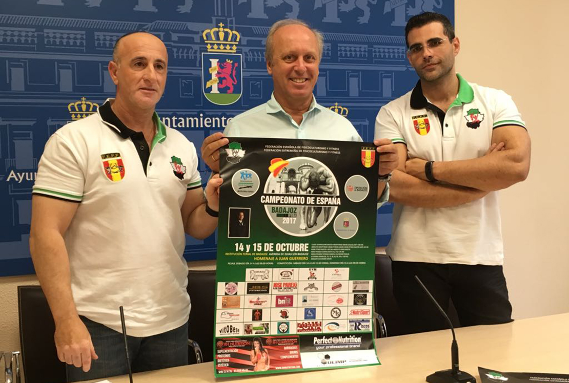 Badajoz albergará el Campeonato de España de Fisioculturismo