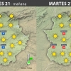 Previsión meteorológica en Extremadura. Días 21, 22 y 23 de noviembre