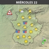 Previsión meteorológica en Extremadura. Días 21, 22 y 23 de noviembre