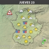 Previsión meteorológica en Extremadura. Días 21, 22 y 23 de noviembre