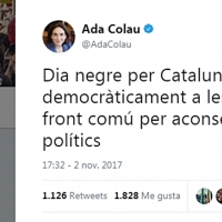 La alcaldesa de Barcelona se muestra contraria a los ingresos en prisión