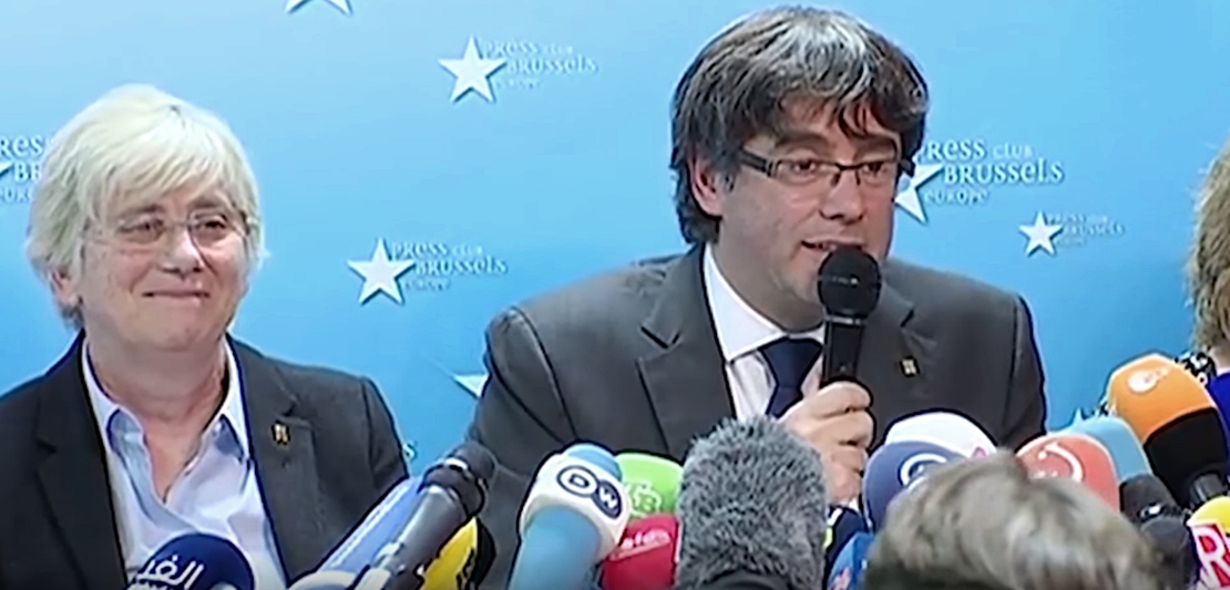 Orden de búsqueda y captura internacional sobre Puigdemont