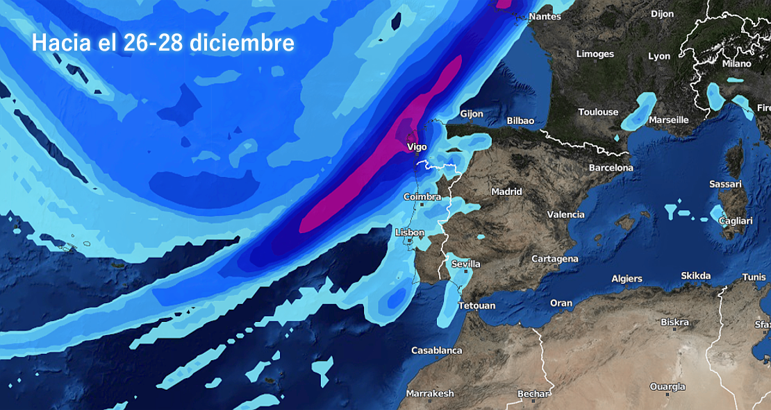 ¿Indicios de un nuevo cambio de tiempo para finales de diciembre?