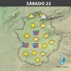 Previsión meteorológica en Extremadura. Días 22, 23 y 24 de diciembre