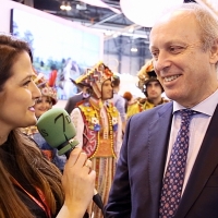 Entrevista al concejal Rodríguez de la Calle en FITUR