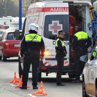 Cuatro heridos en dos accidente ocurridos esta tarde en Badajoz