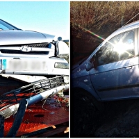 Accidente con atrapados en Almendralejo (Badajoz)