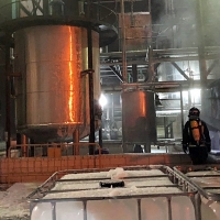 Importante incendio en la fábrica de INQUIBA