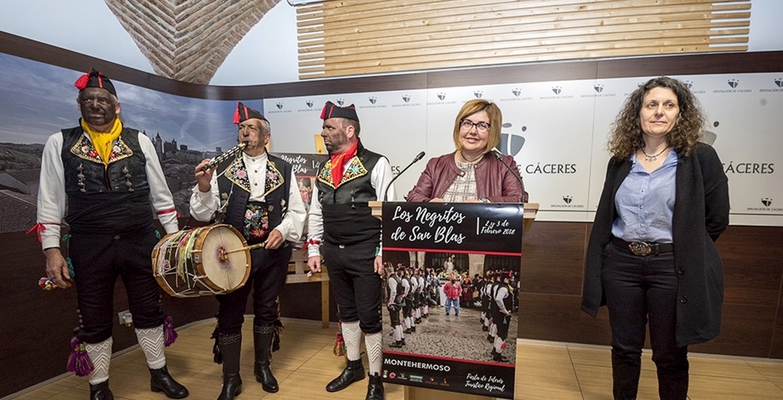 Montehermoso celebra &#39;Los Negritos de San Blas&#39; este fin de semana