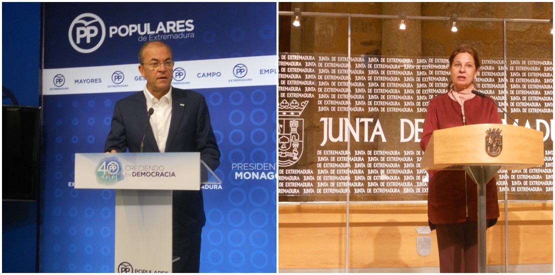 Monago y la Junta de nuevo enfrentados por la financiación autonómica