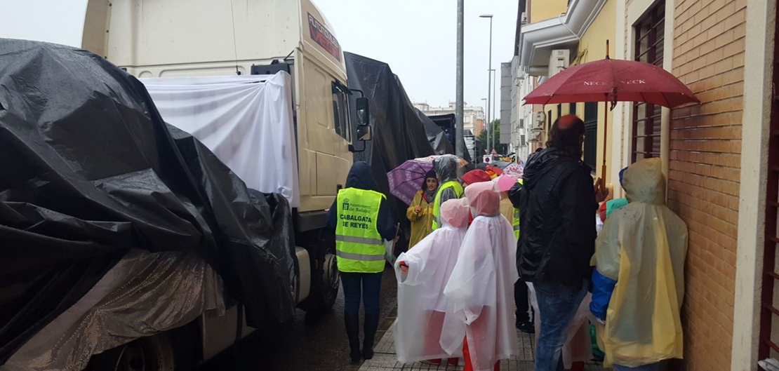 Así esta la situación en la Cabalgata de Reyes de Badajoz