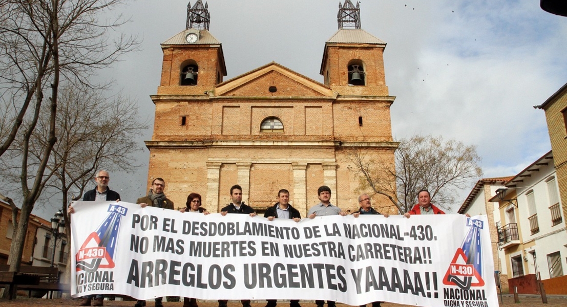 La asociación que exige que la N-430 sea autovía anuncia manifestación