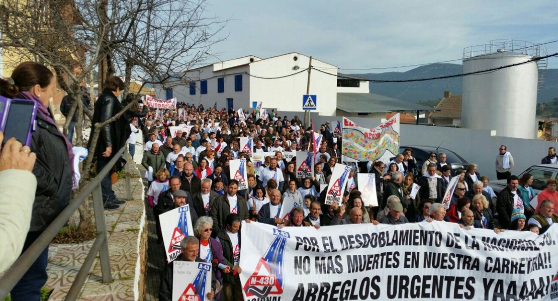 La asociación que exige que la N-430 sea autovía anuncia manifestación