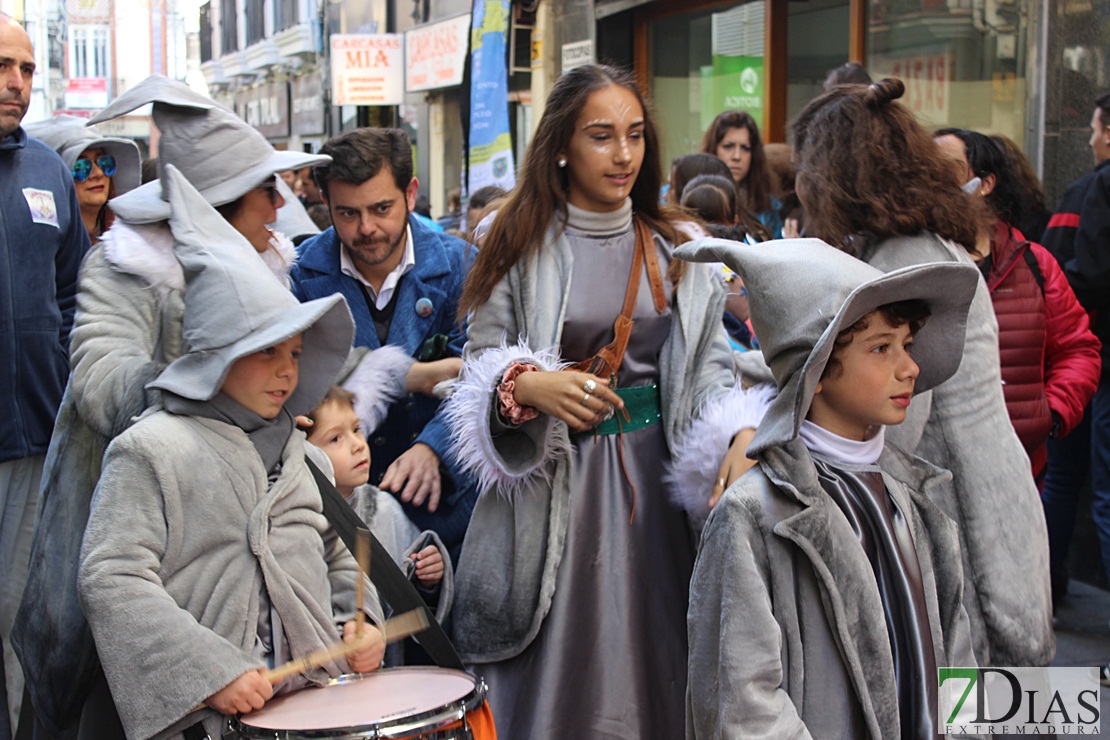 Los más pequeños desfilan por las calles del centro de Mérida