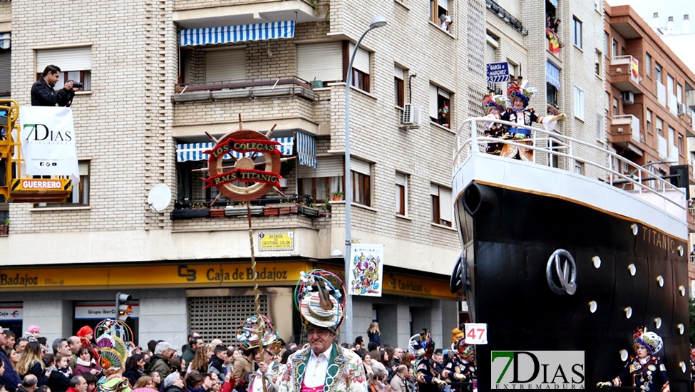 Los mejores estandartes del Desfile de Comparsas del Carnaval de Badajoz