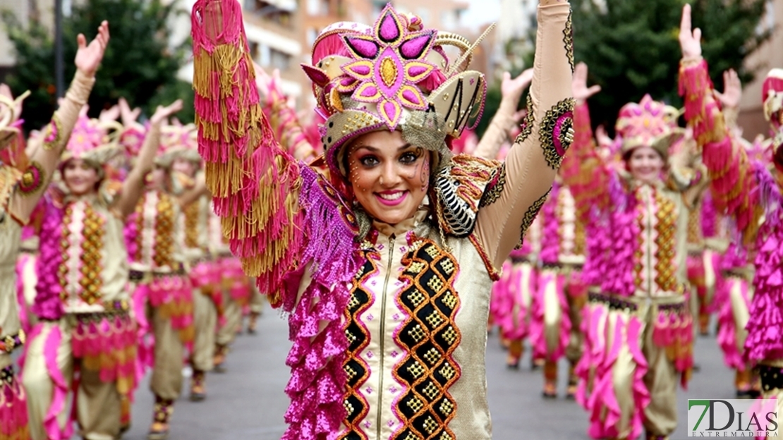 Imágenes del Desfile de Comparsas de Badajoz 2018, parte 1/2