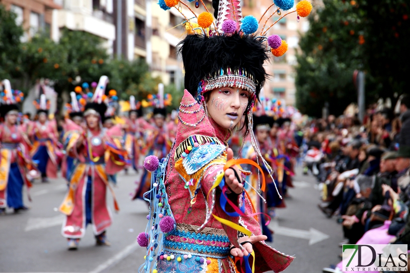 Imágenes del Desfile de Comparsas de Badajoz 2018, parte 1/2