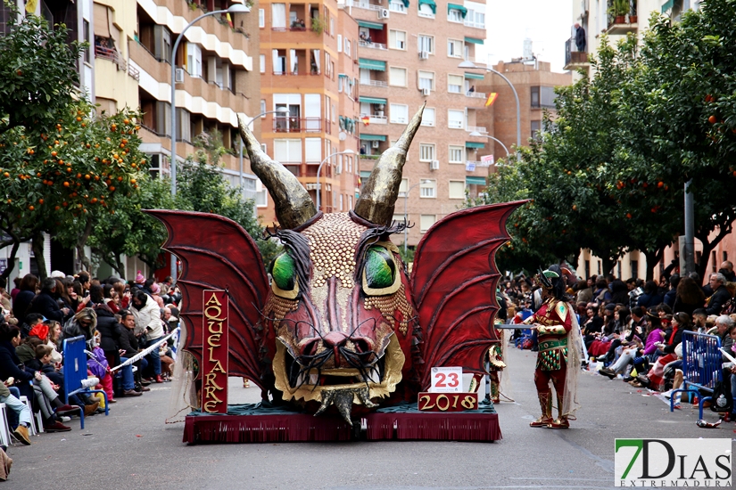 Los mejores estandartes del Desfile de Comparsas del Carnaval de Badajoz