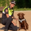 Premio nacional para la unidad canina de la Policía Local de Badajoz