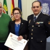 Homenaje a policías de Mérida y Don Benito-Villanueva