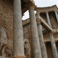 Reanudan las obras de restauración del Teatro Romano