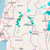 Ya se forman chubascos, serán de nieve por encima de 600 metros a su paso