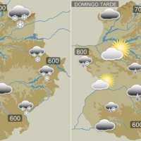 La nieve visitará Extremadura este domingo por encima de los 600 metros