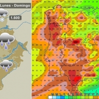 Adiós frío, hola lluvias abundantes para Extremadura