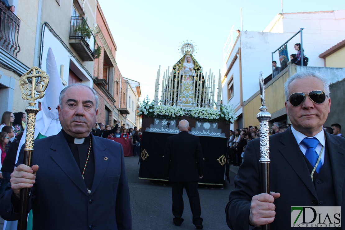 Las Lágrimas procesionan por las calles de Mérida este Martes Santo