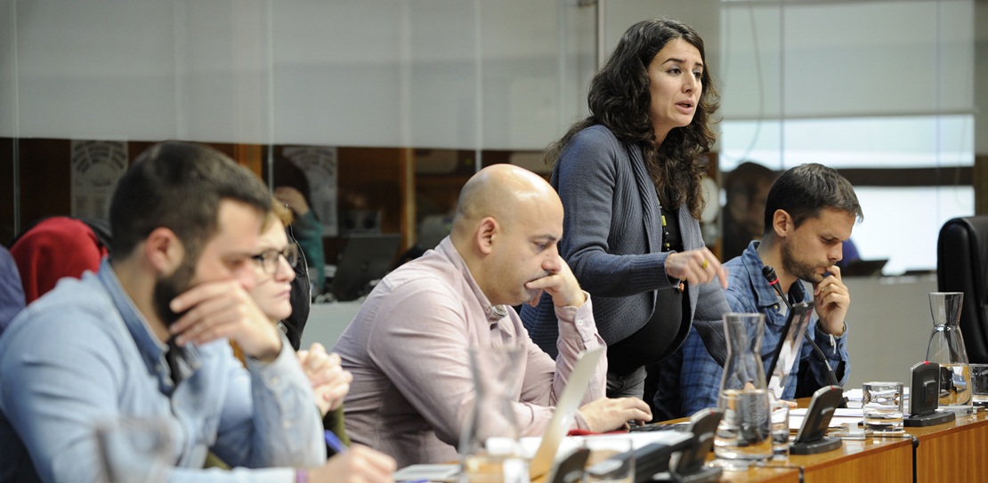 Las diputadas de Podemos harán huelga y no asistirán al pleno