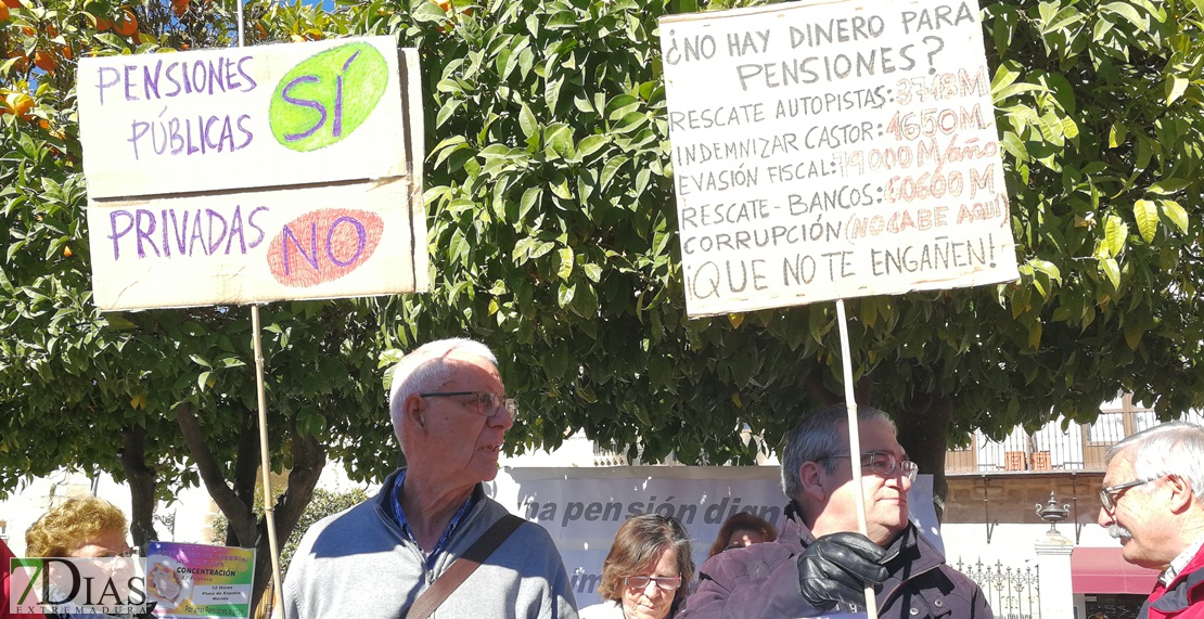 Los pensionistas extremeños no pararán hasta conseguir que suban sus pensiones