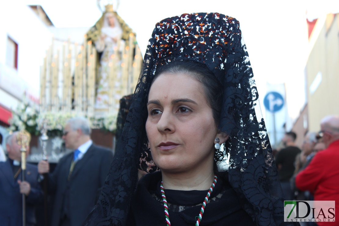 Las Lágrimas procesionan por las calles de Mérida este Martes Santo