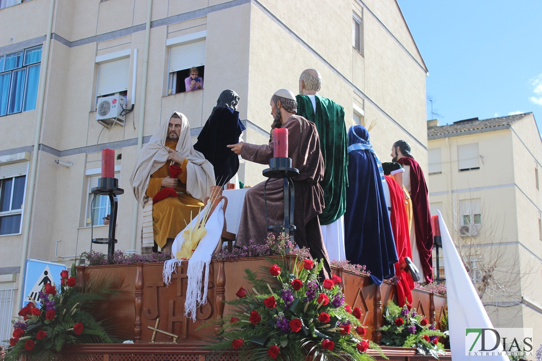 El Domingo de Ramos acoge la procesión de la Sagrada Cena