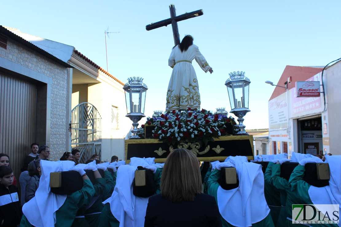 Las Lágrimas procesionan por las calles de Mérida este Martes Santo