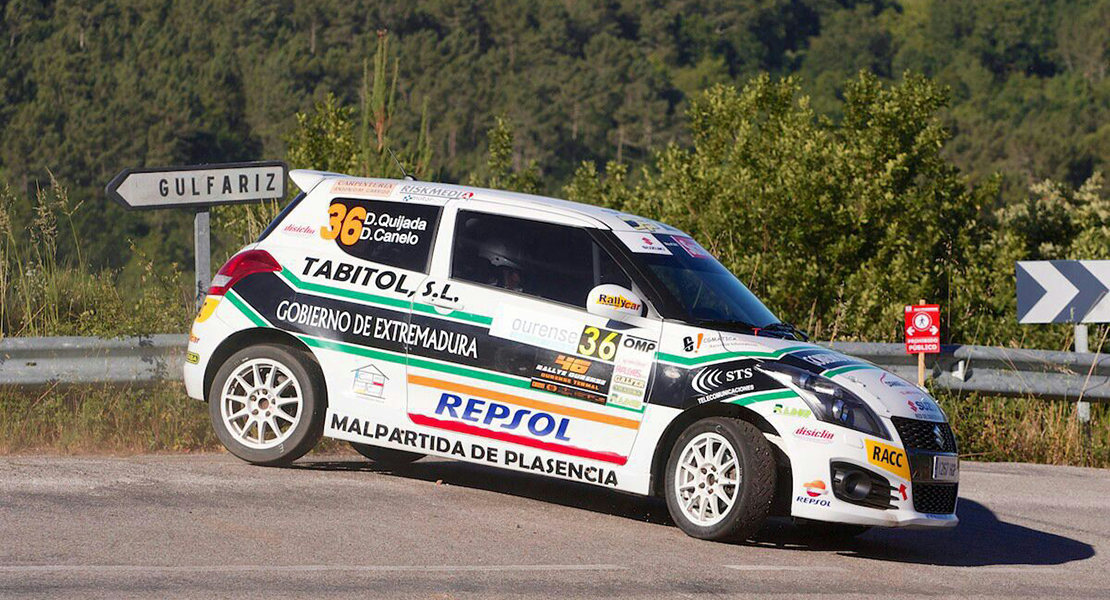 David Quijada comienza su andadura en el nacional de Rallyes de Asfalto