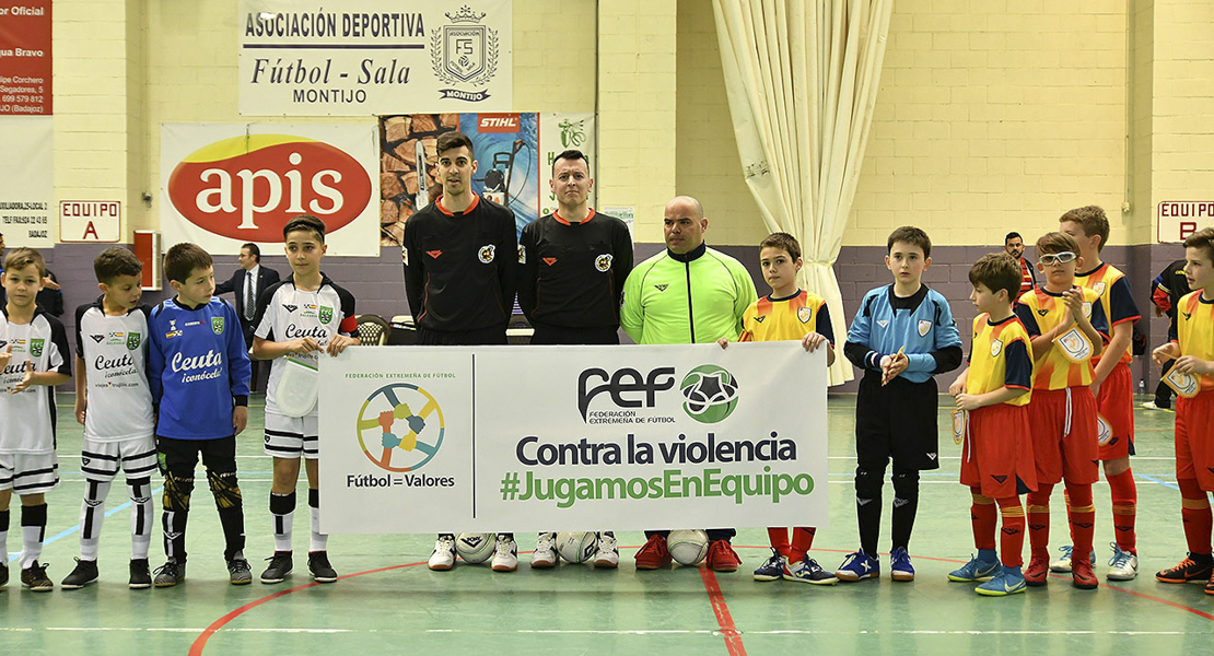 Imágenes del Campeonato de España de Futsal Benjamín de Montijo I