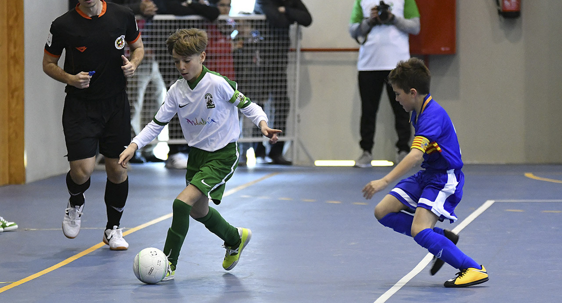 Imágenes del Campeonato de España de Futsal Benjamín de Montijo I