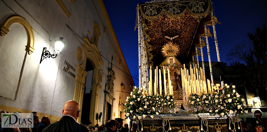 Gran ambiente en el Miércoles Santo en Badajoz