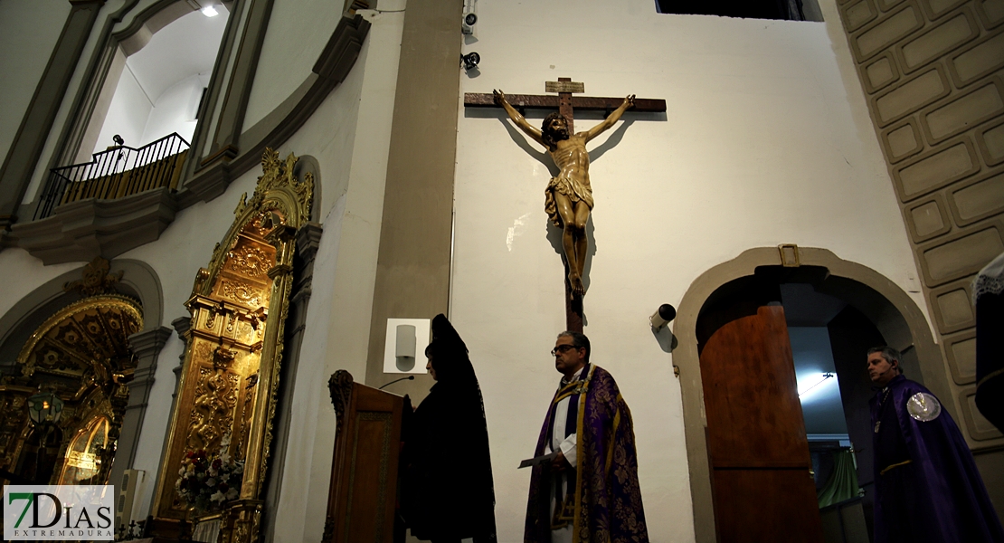 Las imágenes más íntimas del Lunes Santo en Badajoz