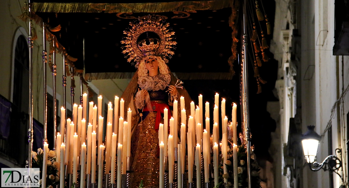 Las imágenes más íntimas del Lunes Santo en Badajoz