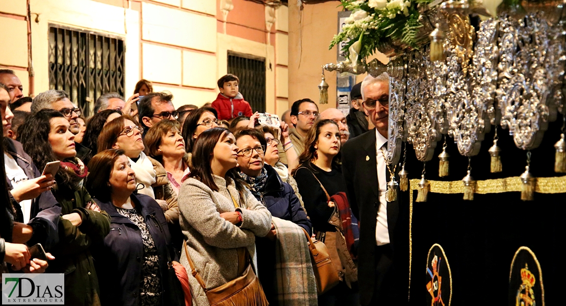 Las imágenes más íntimas del Lunes Santo en Badajoz